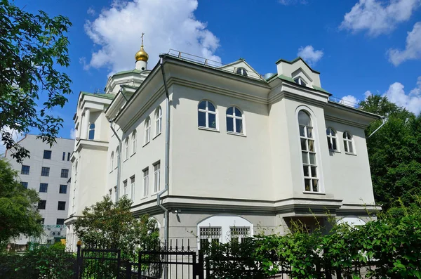 Moskau Russland Juni 2017 Moskau Tessinsky Gasse Das Haus Nichtstaatliche — Stockfoto