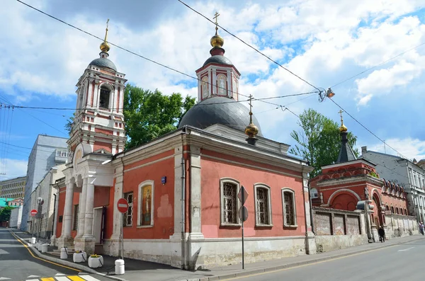 Moscou Arquitetura Igreja São Nicolau Podkopai Verão — Fotografia de Stock