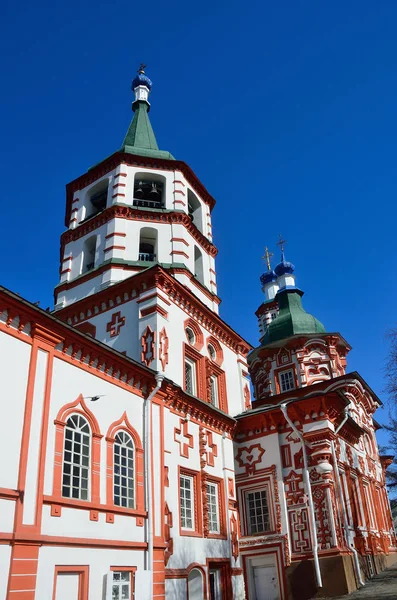 Chiesa Dell Esaltazione Della Santa Croce Del Dio Irkutsk — Foto Stock