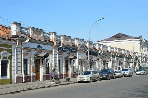 이르쿠츠크 러시아 2017 이르쿠츠크에서 마르크스 거리에 지어진 — 스톡 사진