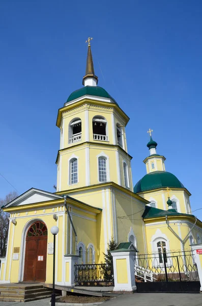 Irkutsk Die Kirche Der Verklärung Des Gottes Gegründet Jahr 1795 — Stockfoto