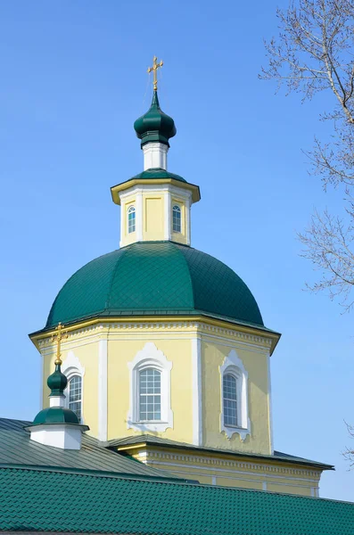 Irkutsk Kopule Kostela Proměnění Páně Boha Založena Roce 1795 — Stock fotografie