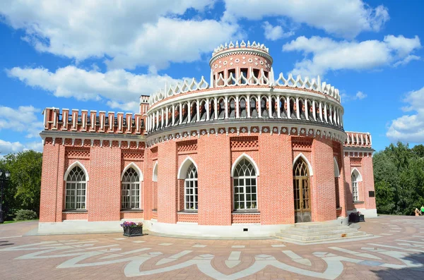 Moskva Ryssland Augusti 2015 Återställd Tredje Kavalleriet Byggnad Museum Reserven — Stockfoto