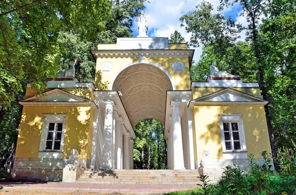 Moskou Rusland Augustus 2015 Niemand Historische Paviljoen Milovida Tsaritsyno Zomer — Stockfoto