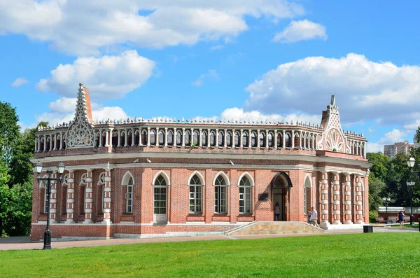 Moscou Rússia Agosto 2015 Primeiro Corpo Cavalaria Reserva Museu Tsaritsyno — Fotografia de Stock