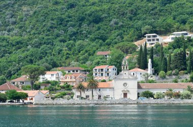  Kotor Körfezi, antik kenti Prcanj, Karadağ