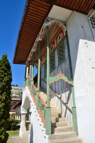Bachtsjysaraj, Krim, oude Khan's Palace. Maksura, de Khan's lodge — Stockfoto