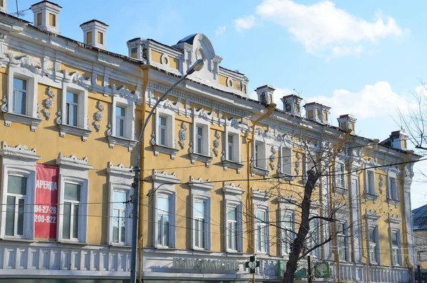 Irkutsk Russia March 2017 Manor House Pokholkov Kravets Irkutsk 1875 — Stock Photo, Image
