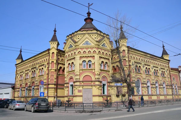 Irkutsk Rusya Mart 2017 Çocukların Gençlerin Yaratıcılık Sarayı Devrimden Önce — Stok fotoğraf