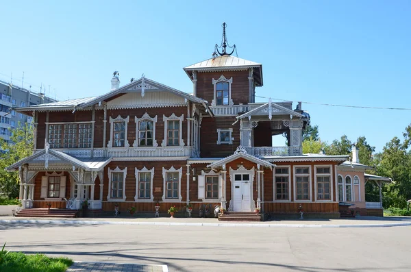 Irkutsk, russland, 29. august 2017. museum-nachlass v. p. sukachev in irkutsk — Stockfoto