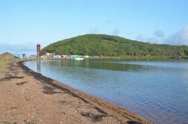 Defne Voevoda üzerinde Adası Russikiy Vladivostok, Rusya