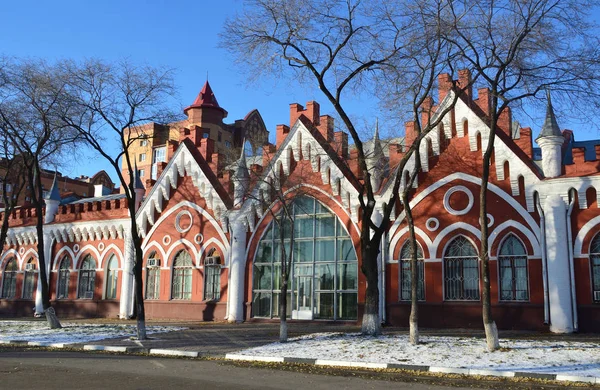 Oroszország Blagoveshchensk Város Kereskedelmi Sorok Mauritánia 1908 Ban Keletkezett Épített — Stock Fotó