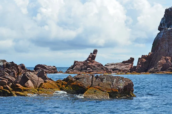 Peter büyük Bay Primorsky region, Rusya Federasyonu'nun Batı kesiminde Verkhovsky Adaları