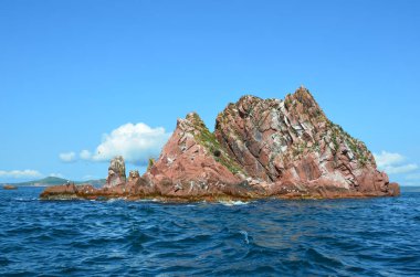 Amur Bay Primorsky bölgesi, Rusya Verkhovsky Adaları