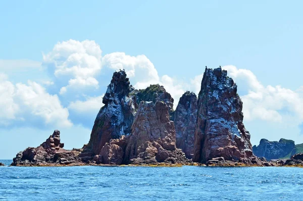 Islas Verkhovsky Bahía Amur Región Primorsky Rusia — Foto de Stock