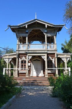 Irkutsk, Rusya, Ağustos, 29, 2017. Çardak-slayt V. s. Sukachev Irkutsk içinde Emlak summe içinde Park