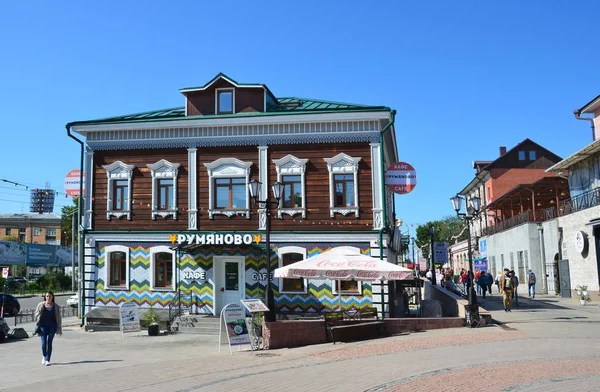 Irkutsk Rusia Agosto 2017 Irkutsk Antigua Casa Madera Estilo Calle — Foto de Stock