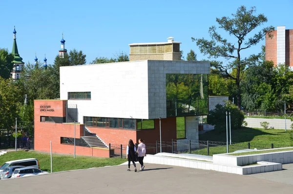 Irkutsk Ryssland Augusti 2017 Huset Musik Denis Matsuev Klar Sommardag — Stockfoto