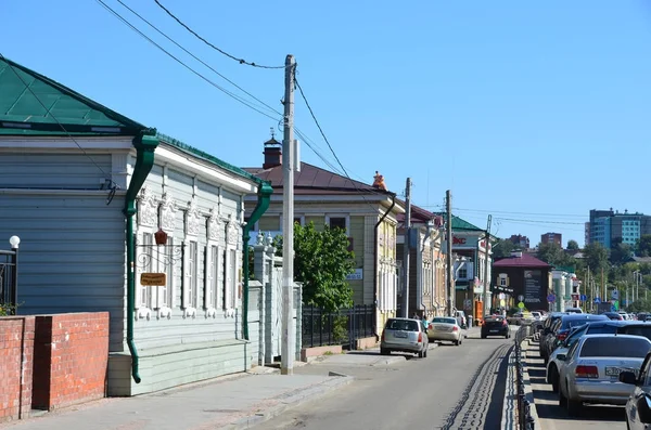 Irkutsk Russia August 2017 House Folk Art Craft Compound Other — Stock Photo, Image