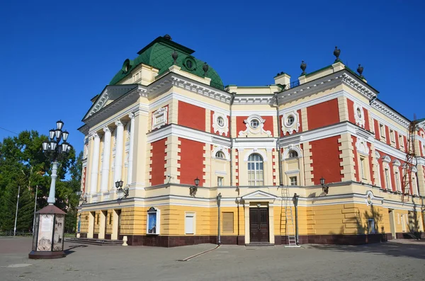 Irkoetsk Rusland Augustus 2017 Irkutsk Academische Drama Theater Vernoemd Naar — Stockfoto