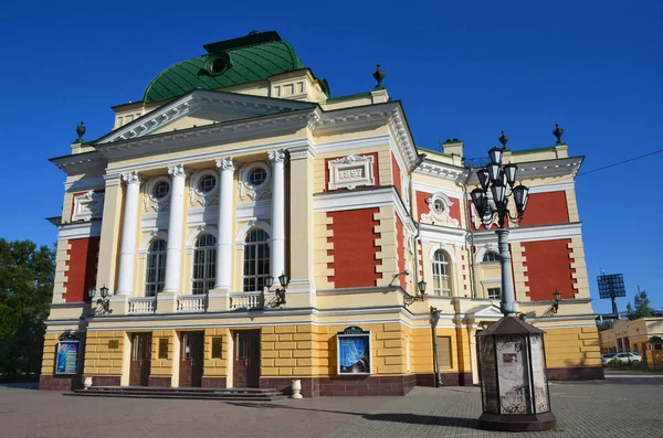 Irkutsk Rússia Agosto 2017 Irkutsk Teatro Drama Acadêmico Nomeado Após — Fotografia de Stock