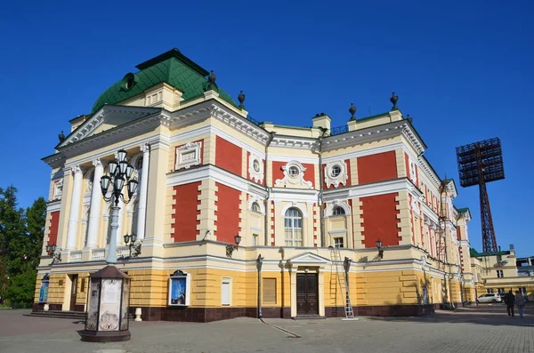 Irkutsk Rússia Agosto 2017 Irkutsk Teatro Drama Acadêmico Nomeado Após — Fotografia de Stock