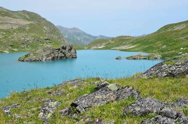 Russia Caucaso Occidentale Lago Imeretinskoye Estate — Foto Stock