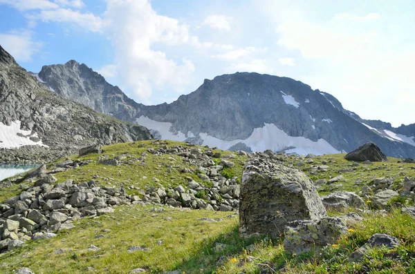 Paisaje Montaña Ruso Verano Reserva Biosfera Del Cáucaso — Foto de Stock