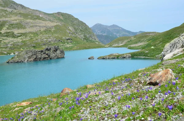 Rusia Cáucaso Occidental Lago Imeretinskoye Verano —  Fotos de Stock