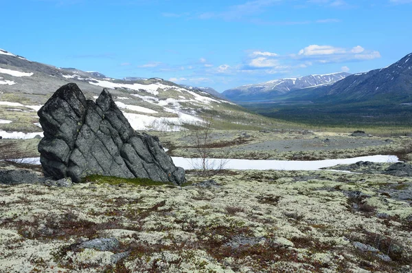 Russia Kola Peninsula Khibiny Mountains Summer — Stock Photo, Image