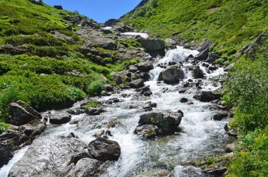 Rusya, Kafkas biyosfer rezervi, üst Imeretinsky şelale Imeretinka nehrinde