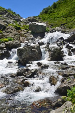 Rusya, Kafkas biyosfer rezervi, üst Imeretinsky şelale Imeretinka nehrinde