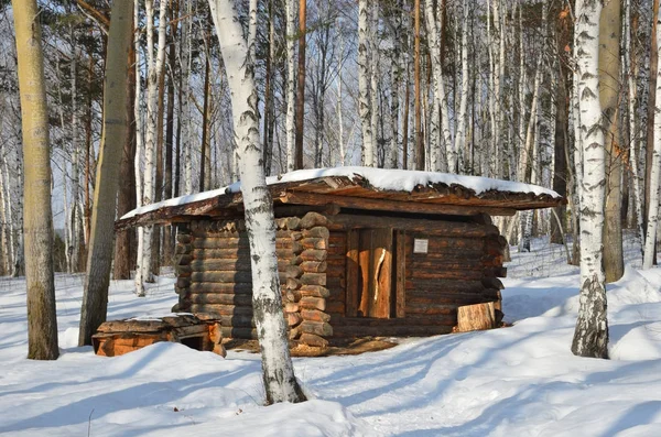 Jacht Kamp Irkutsk Regio Taltsy Dorp — Stockfoto