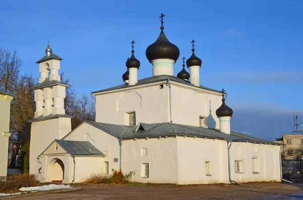 Kostel Nikola Yavlennyy Ulici Někrasov Pskov Rusko — Stock fotografie