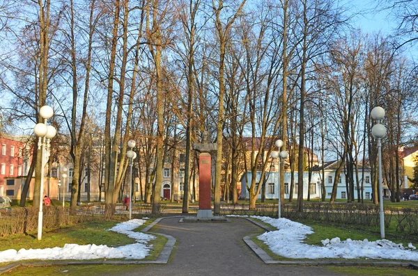 Pskov Russland 2017 Denkmal Für Kutuzov Zentrum Von Pskov Auf — Stockfoto