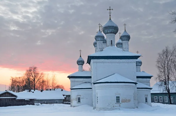 Arkhangelsk Region Church Nativity Blessed Virgin Mary Rozhdestva Presvyatoi Bogoroditsy — Stock Photo, Image