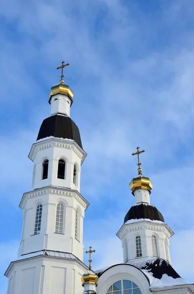 Kostel Nanebevzetí Panny Marie Matky Boží Uspenskaya Kostel Archangelské Ulici — Stock fotografie