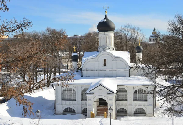 Ryssland Moskva Kyrkan Befruktningen Anna Början 1500 Talet Den Historiska — Stockfoto