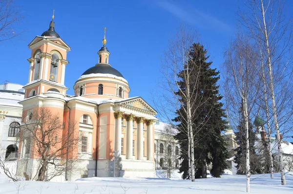 Semyluki Ryssland Mars 2018 Znamensky Kloster Och Chambers Romanov Bojarerna — Stockfoto