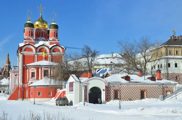 Noscow Rússia Março 2018 Mosteiro Znamensky Câmaras Boiardos Romanov Dia — Fotografia de Stock