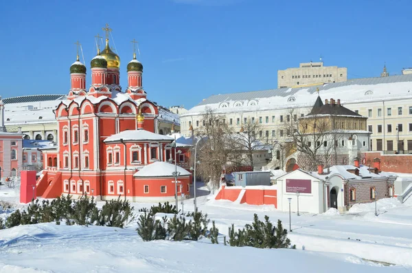 Noscow Russland März 2018 Znamensky Kloster Und Kammern Romanov Bojaren — Stockfoto
