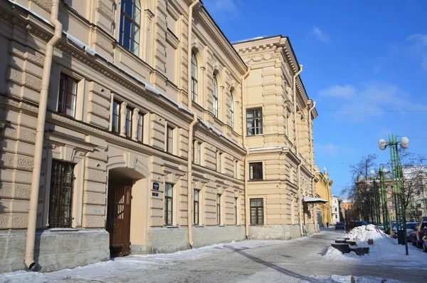 Petersburg Ryssland Februari 2018 Central Skola Teknisk Ritning Baron Shtiglitz — Stockfoto