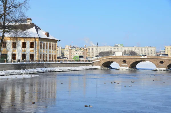 Petersburg Russland Februar 2018 Fragment Des Sommerpalastes Von Peter Great — Stockfoto