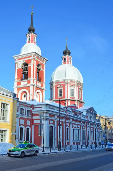 Kostel Velké Mučedník Léčitel Panteleimon Ulici Pestel Petersburg — Stock fotografie