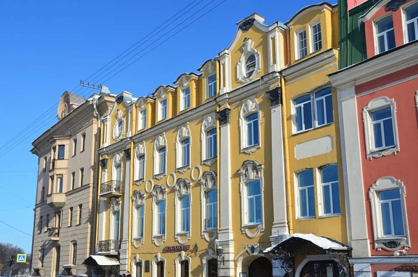 Petersburg Russland Februar 2018 Haus Damm Des Flusses Fontanka Das — Stockfoto