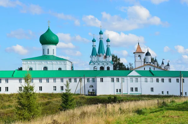 Свято Троицкий Монастырь Александра Свирского Россия — стоковое фото