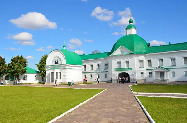 Leningrad Region Rusya Federasyonu Eylül 2015 Svyatotroitsky Alexander Svirsky Manastırı — Stok fotoğraf