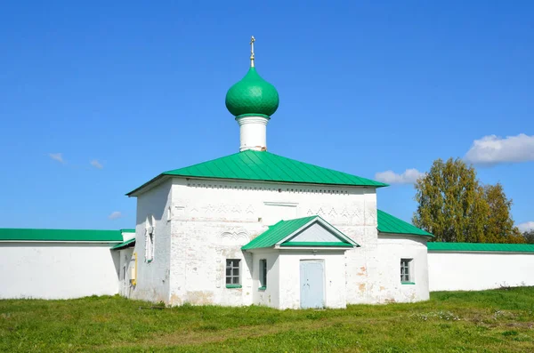 Kyrkan Johannes Damaskus Alexander Svirsky Kloster Leningrad Region Ryssland — Stockfoto
