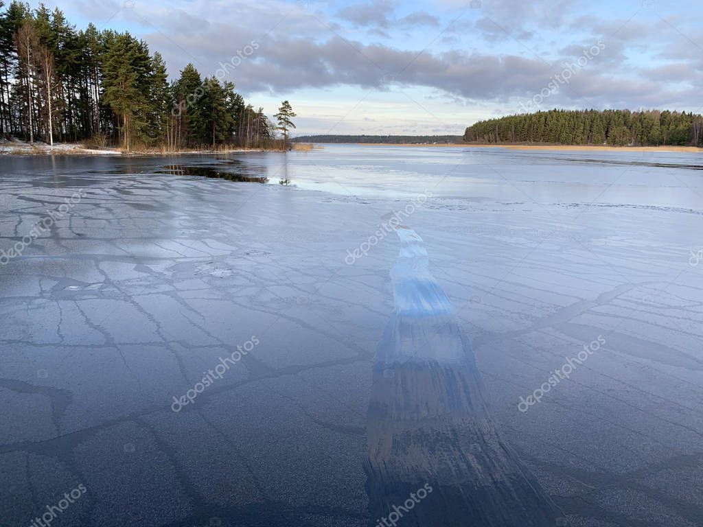 Худышка на озере