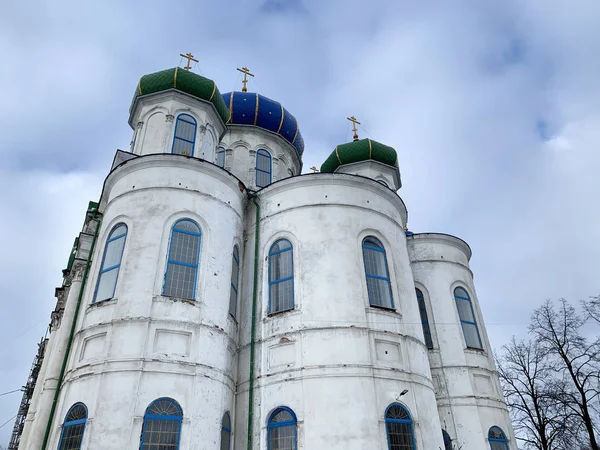 Kathedraal Van Geboorte Kyshtym Winter Regio Chelyabinsk Rusland — Stockfoto